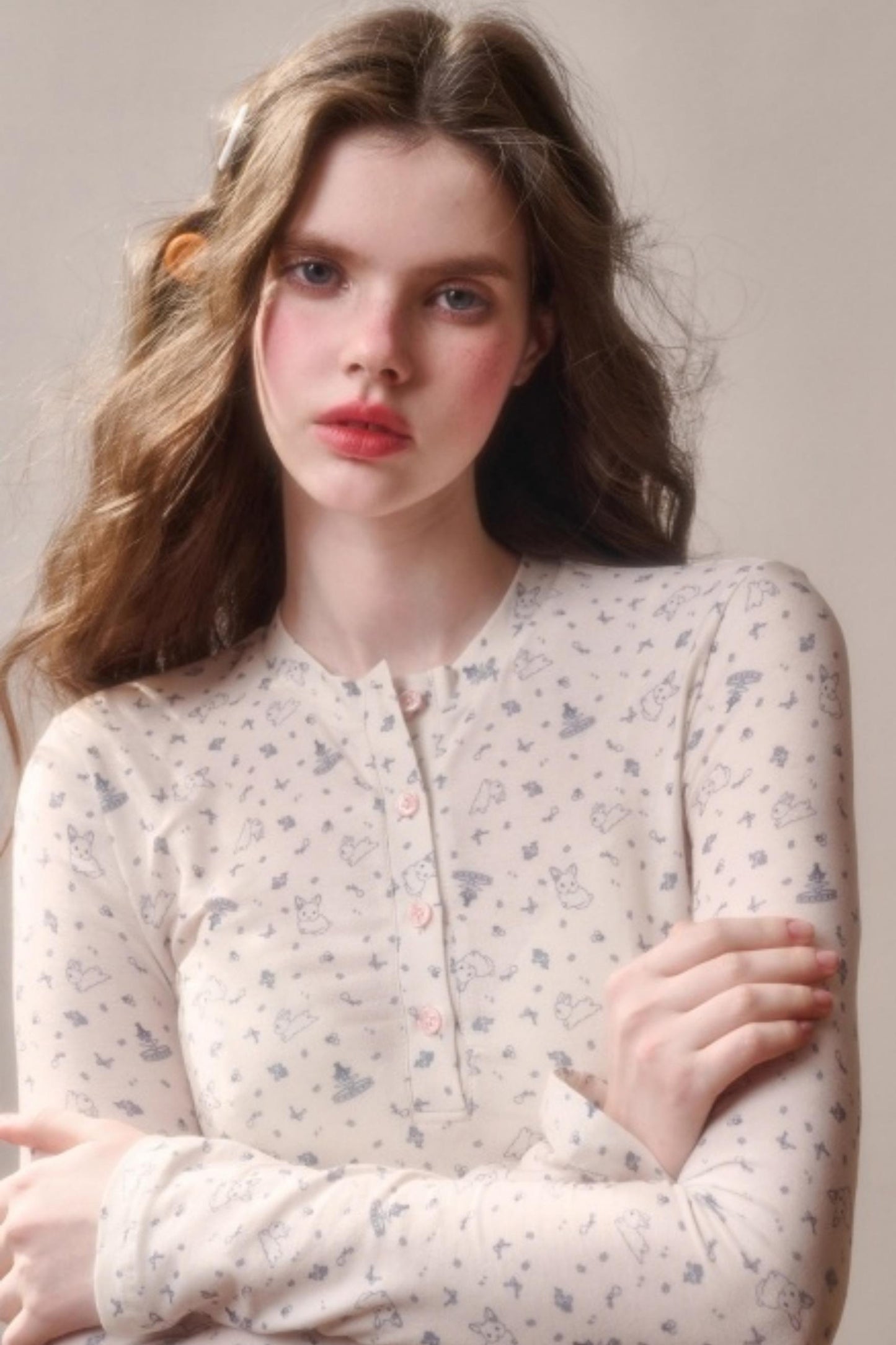 Fluffy Rabbit Lace Top