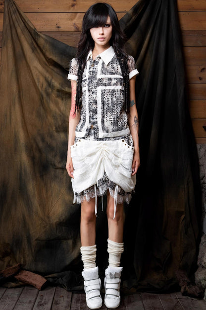 Multi-Wear Floral Bud Skirt