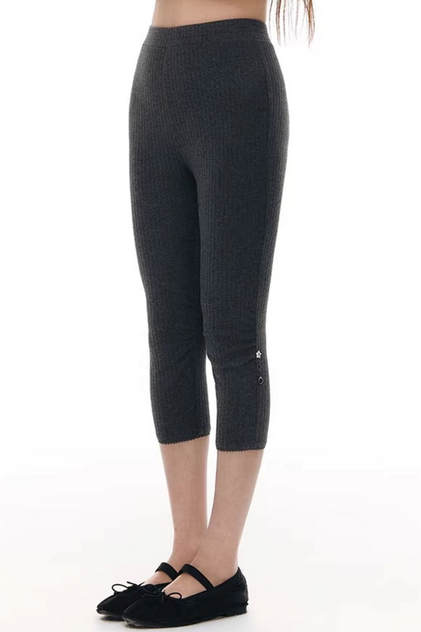 Pleated Cropped Skirt Set