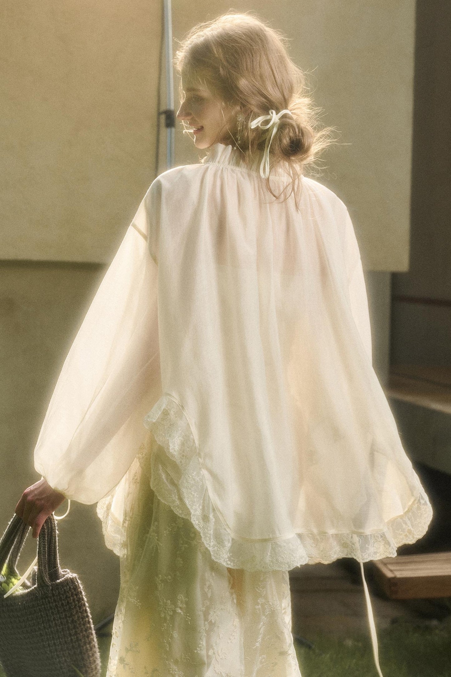 Galaxy Lace Shirt Jacket