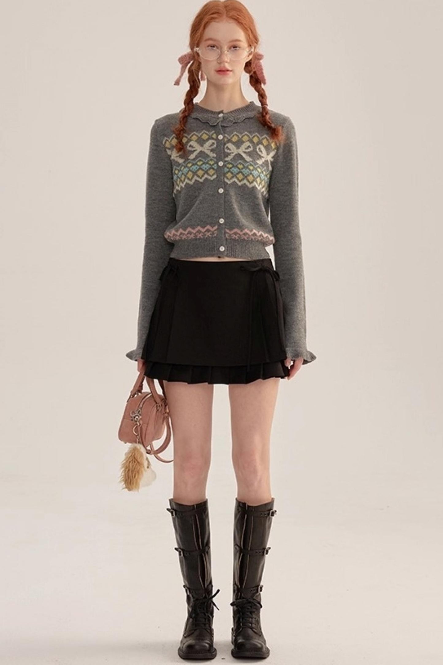 Bow Tie A-Line Skirt