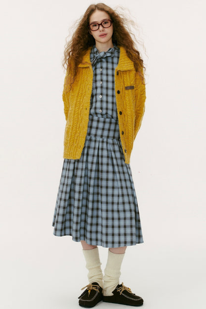 Vintage Cable Knit Sweater