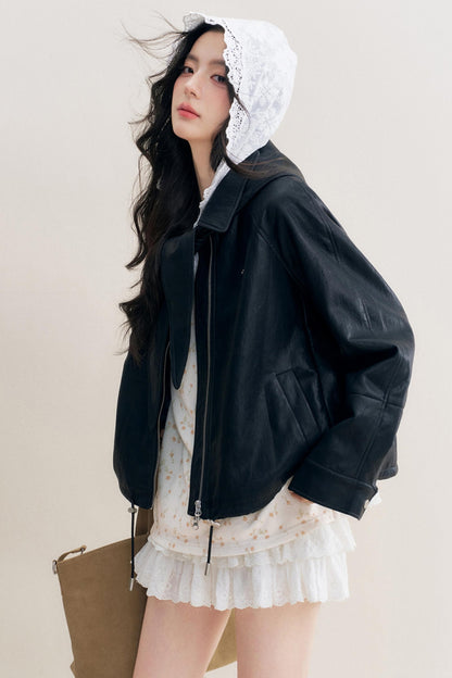 Soft Black Leather Jacket