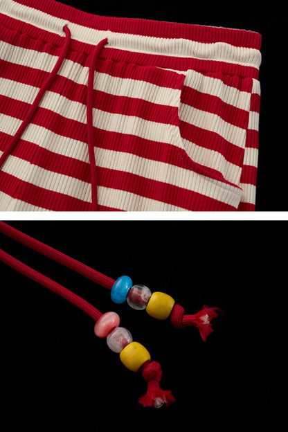 Summer Pink Wide Leg Pants