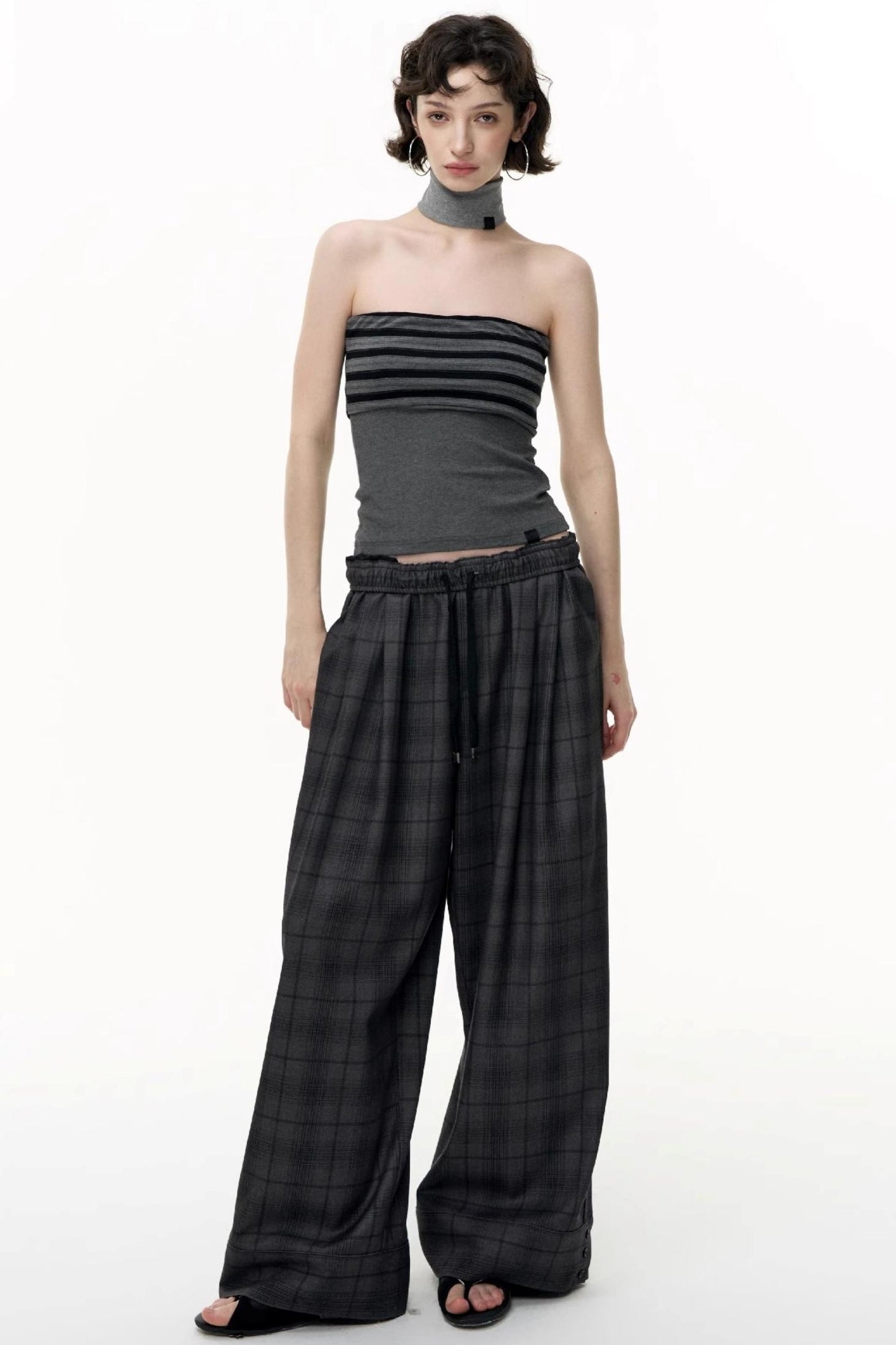 Vintage Wide-Leg Slacks