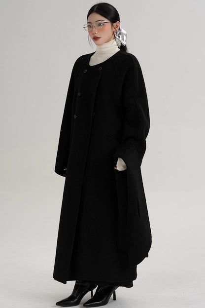 Reversible Woolen Wool Coat