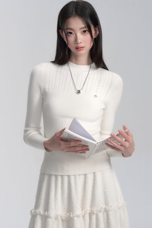 Essential Slim Knit Sweater