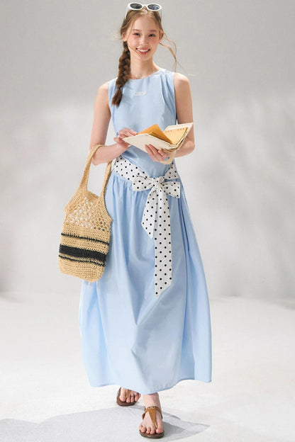 Polka Dot Floral Dress