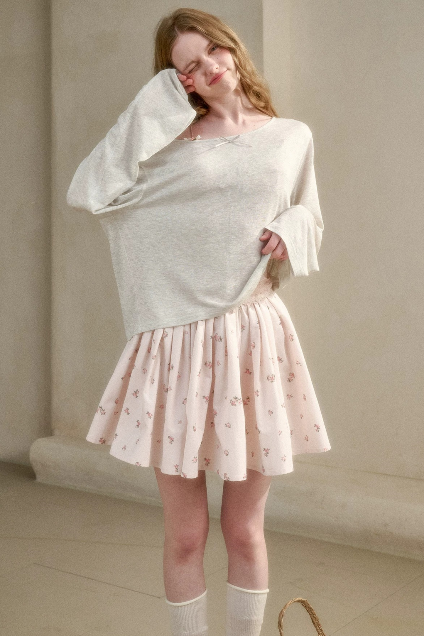 Natural Lyocell Cloud Blouse