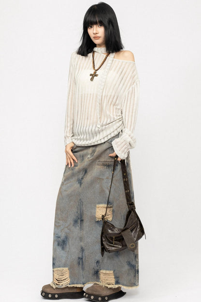 Spice Girl Off-the-Shoulder Top