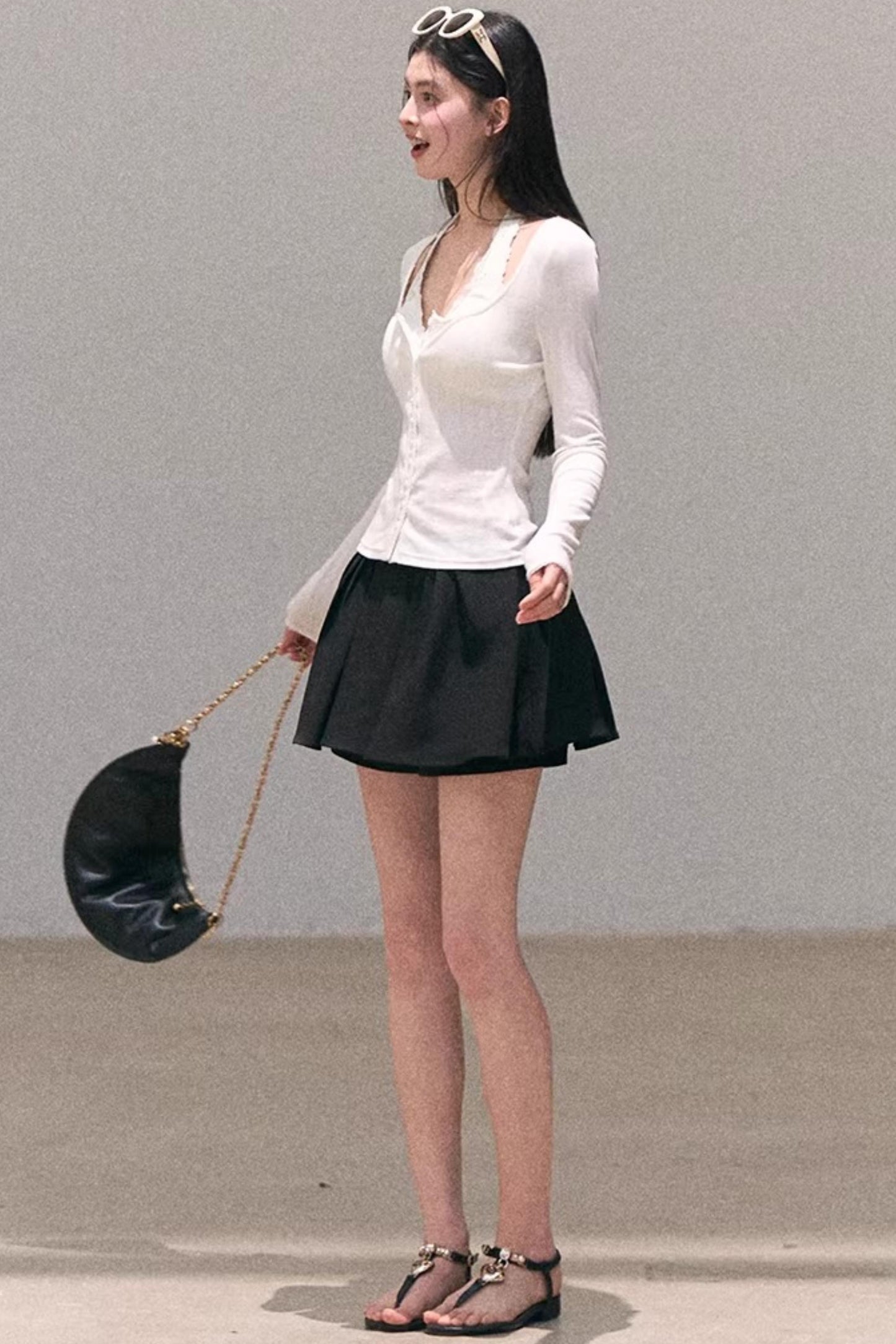 Sycamore Moonlight Pleated Skirt