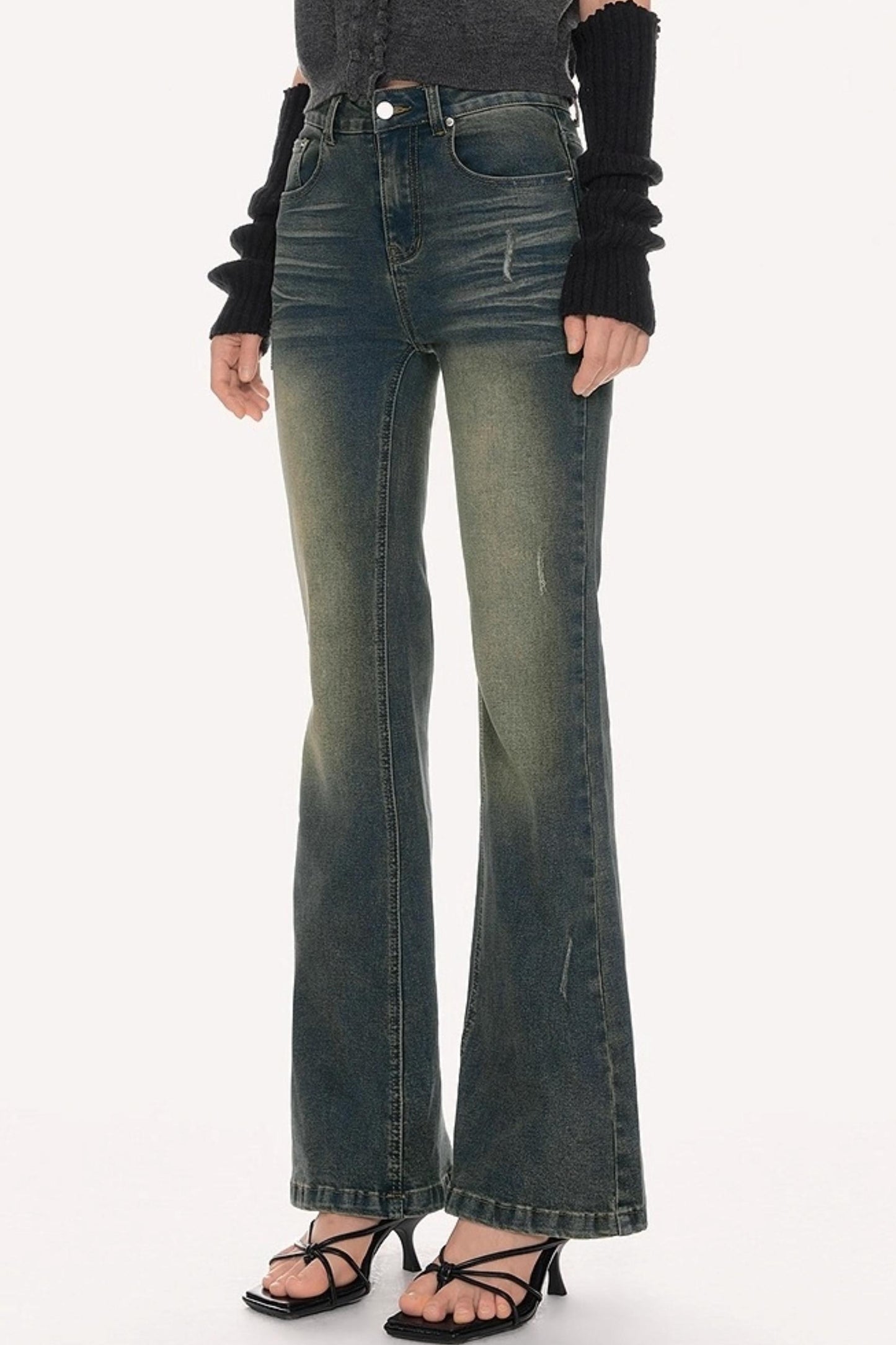 American Retro Micro-Flared Jeans