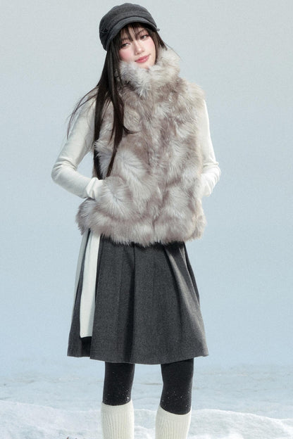 Winter Lace High Neck Top