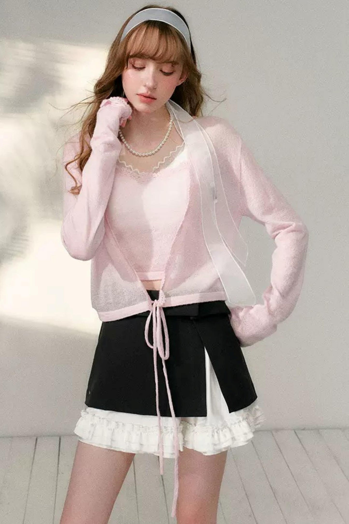 Crochet Knit Cardigan Set-Up