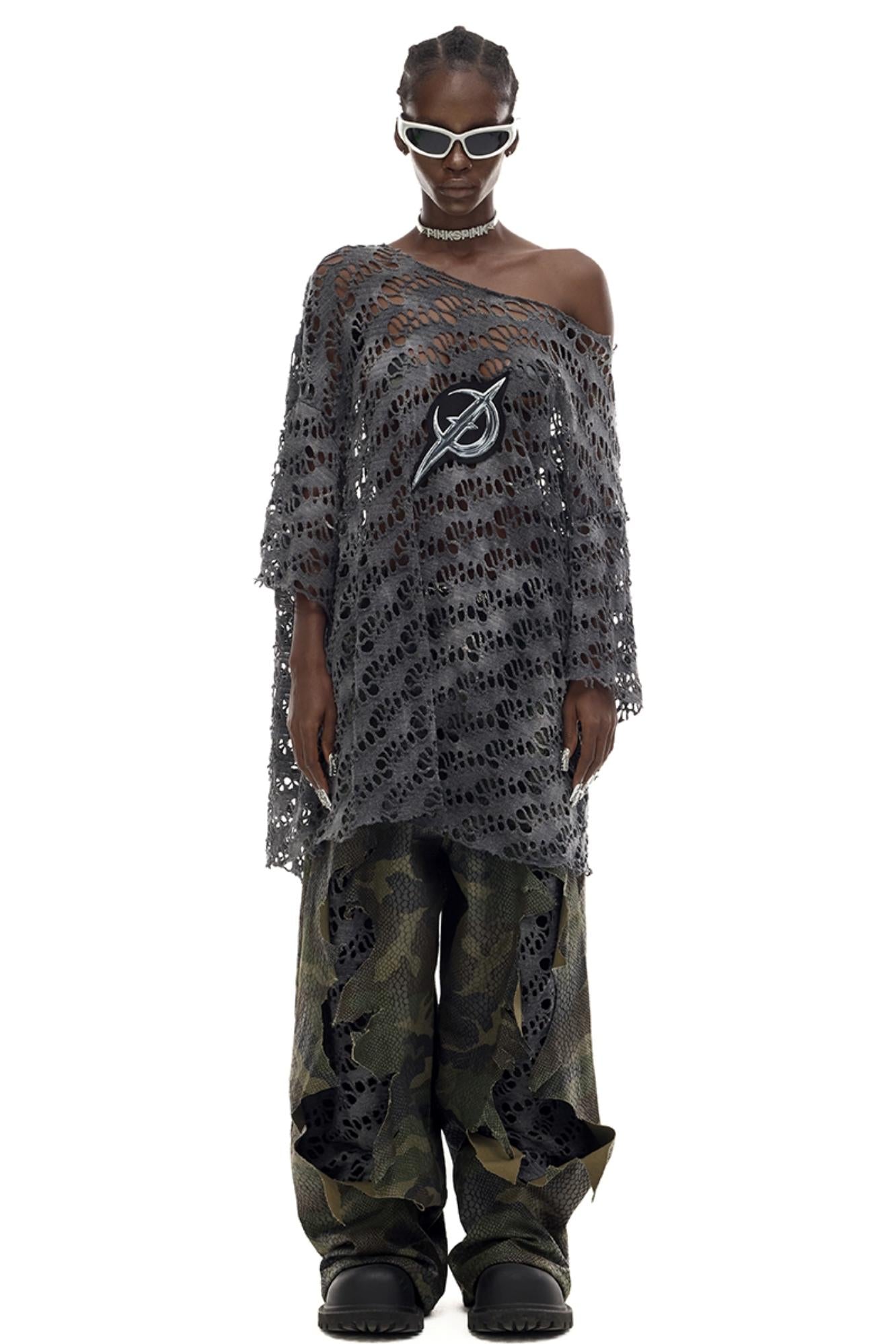 Moon Patch Hole T-Shirt