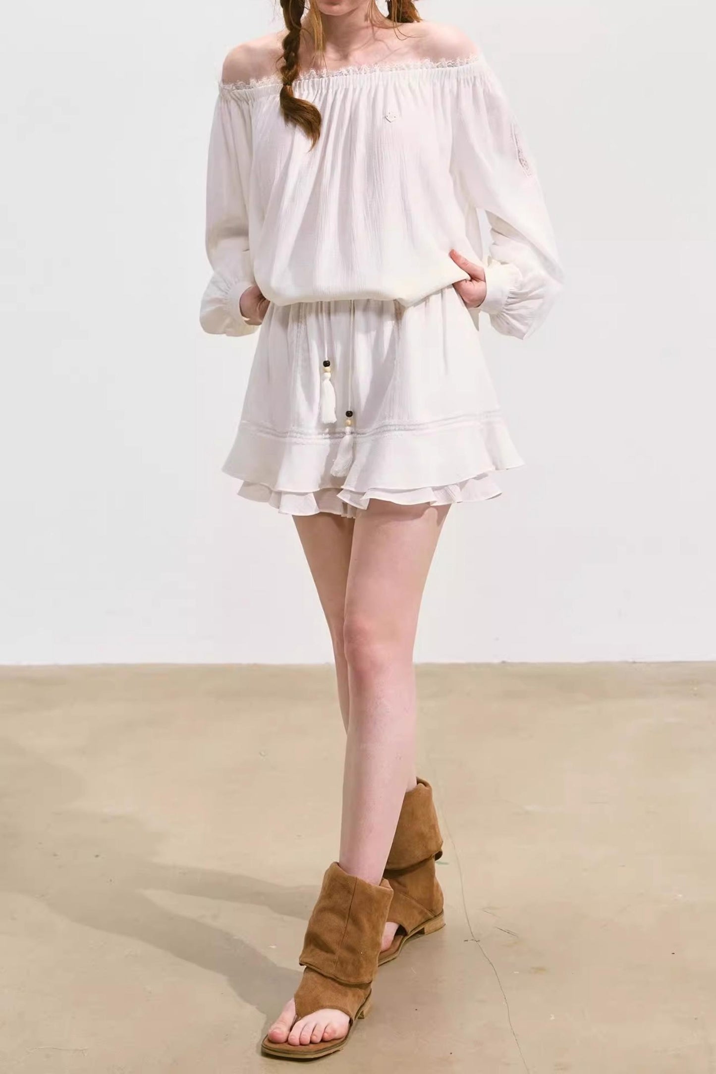 Chill Lace Sunscreen Skirt Set-Up