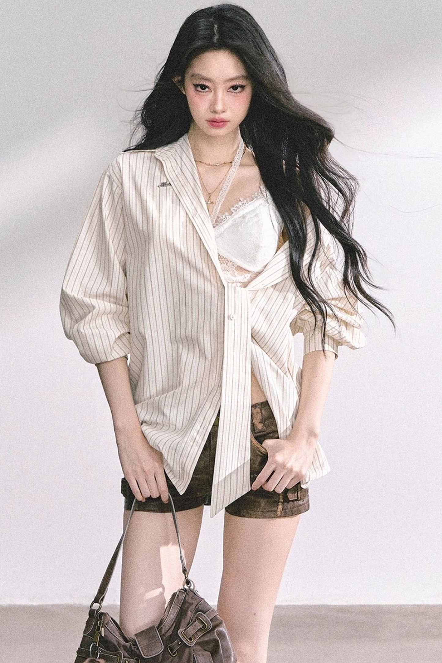 French Stripe Sunscreen Shirt