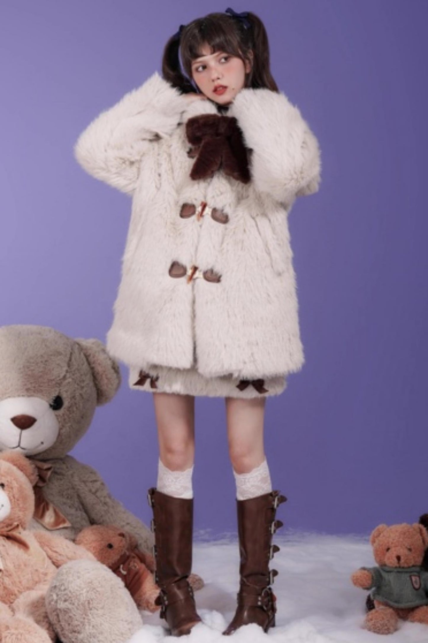 Little Bear Faux Fur Coat