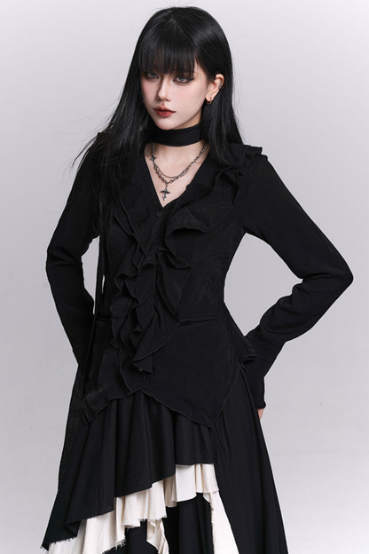 Black Ghostly Top Set