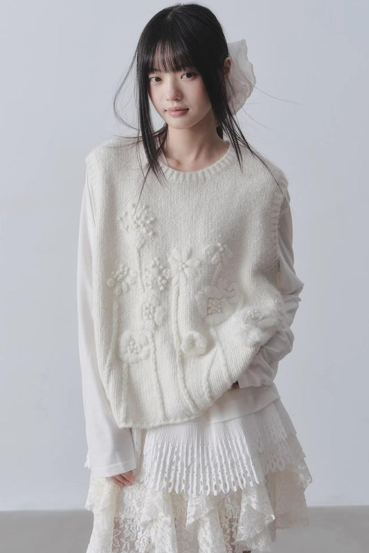 Cloud Diary Wool Vest