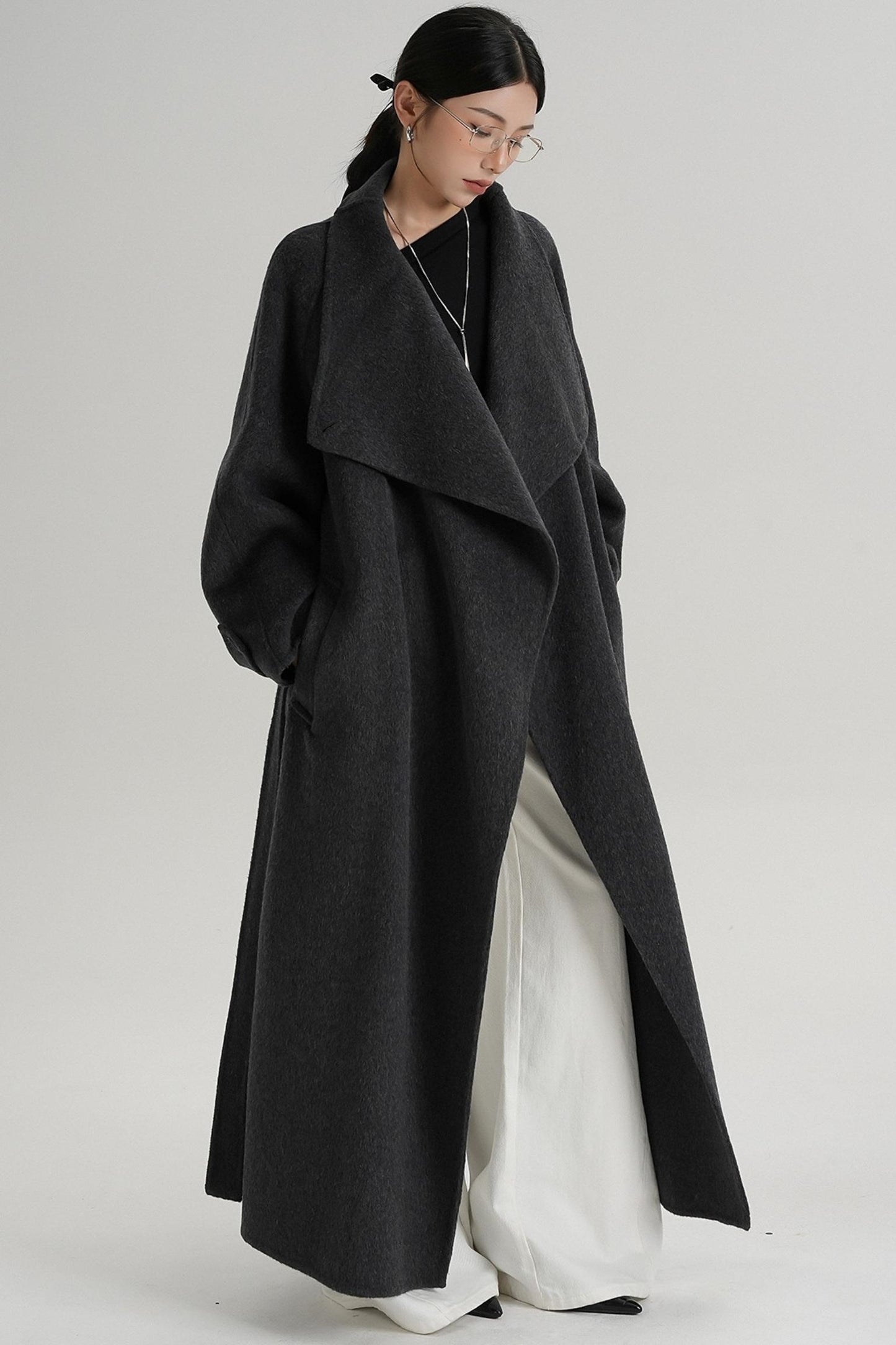 Luxurious Reversible Wool Coat