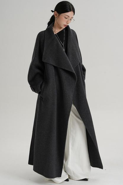 Luxurious Reversible Wool Coat