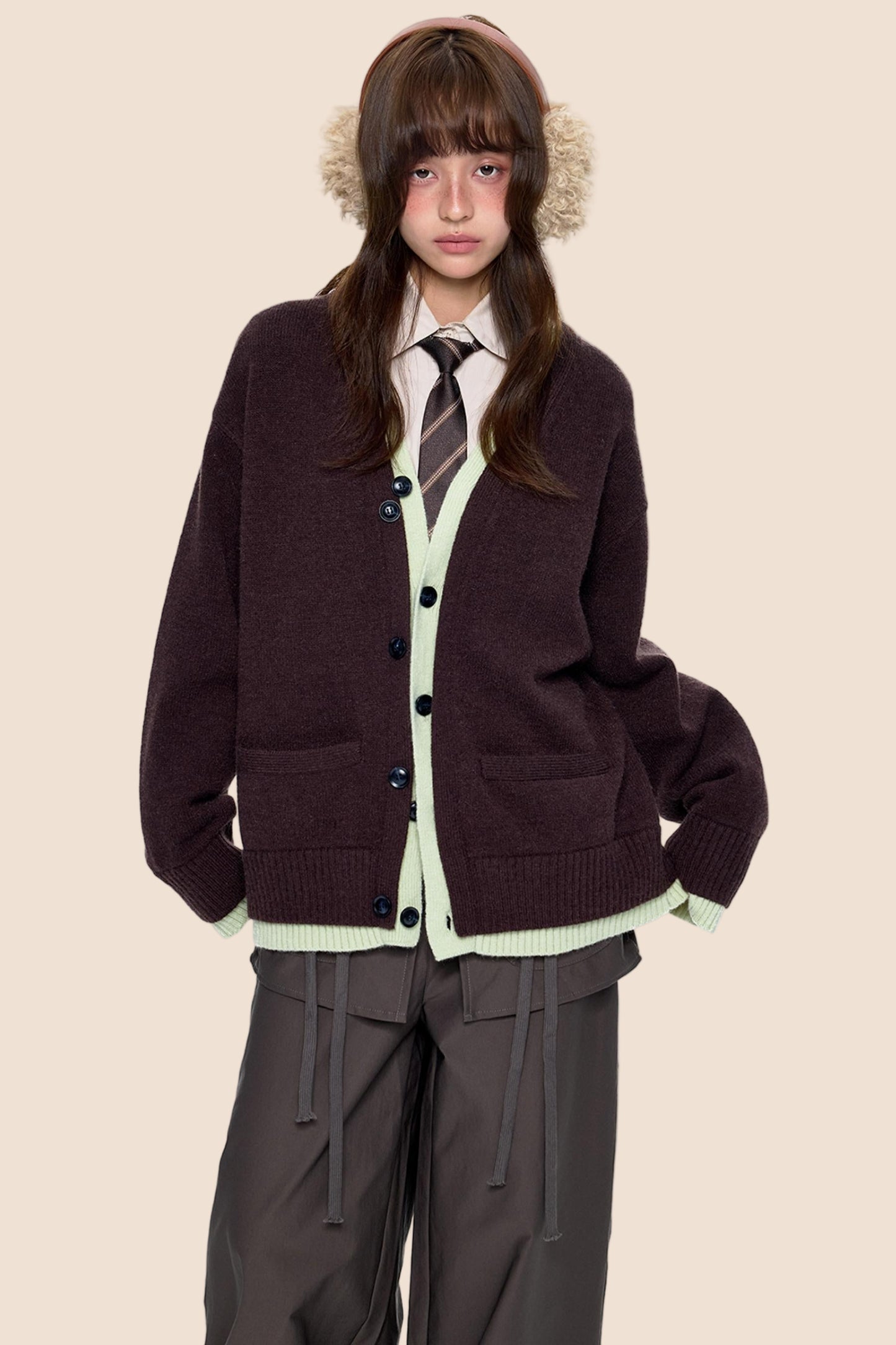 Vintage Knitted Cardigan