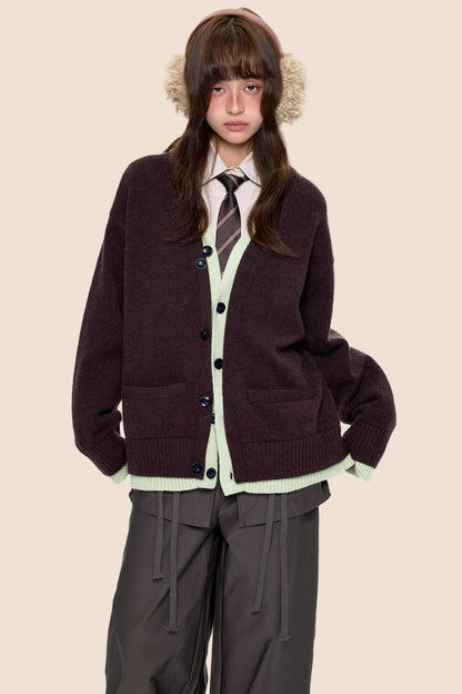 Vintage Knitted Cardigan