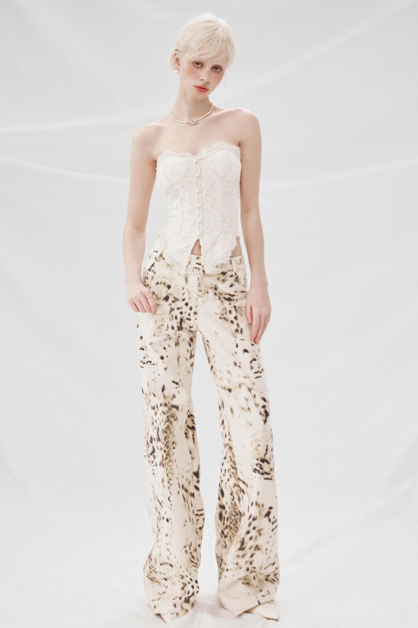 Micro Flare Trousers