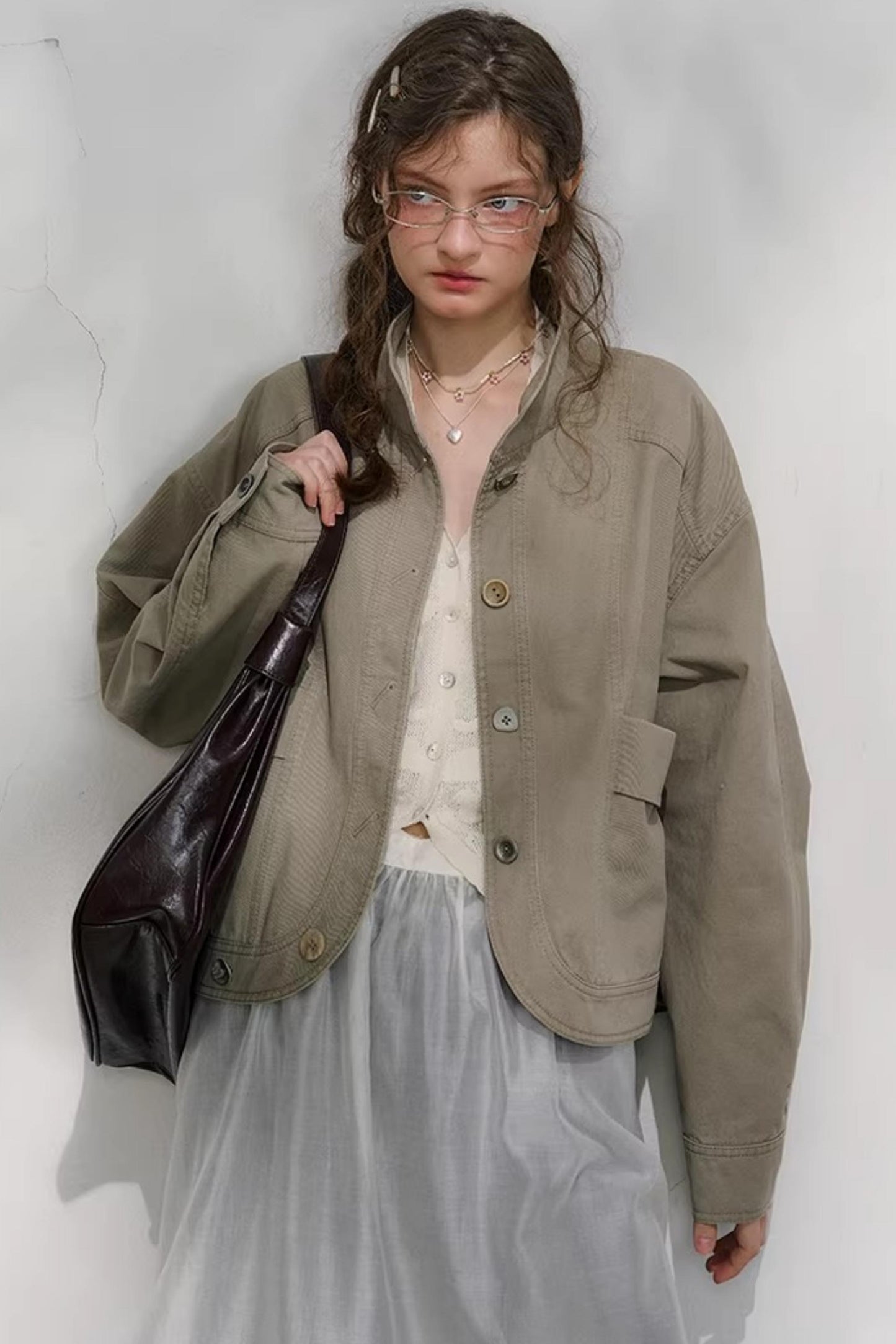 Kapok Letter Petite Jacket