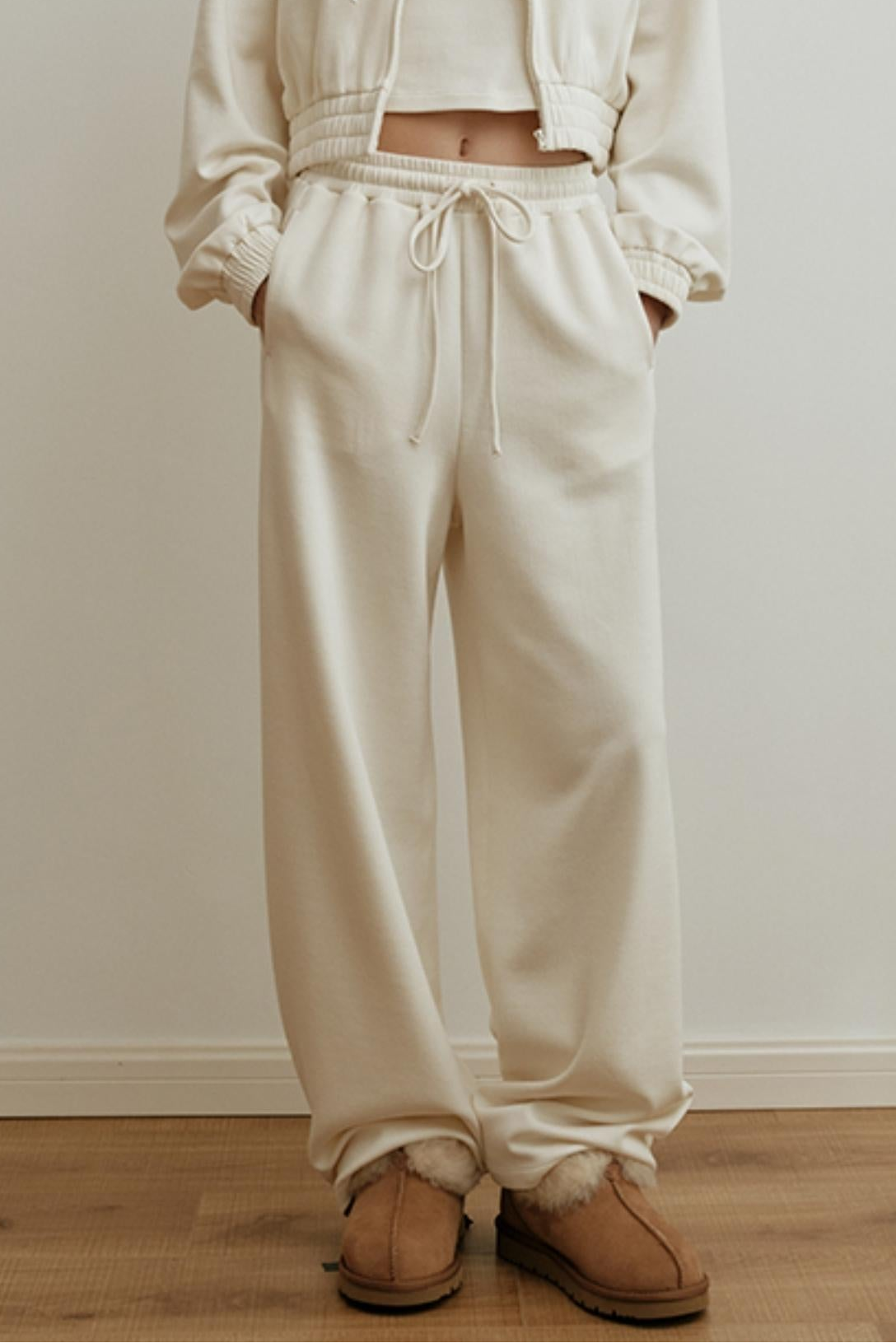 Cloud Soft Crew Neck Jacket Set-Up