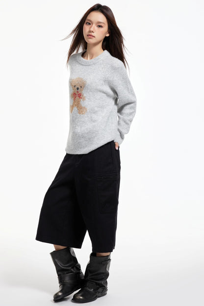 Black Wide-Leg Pants