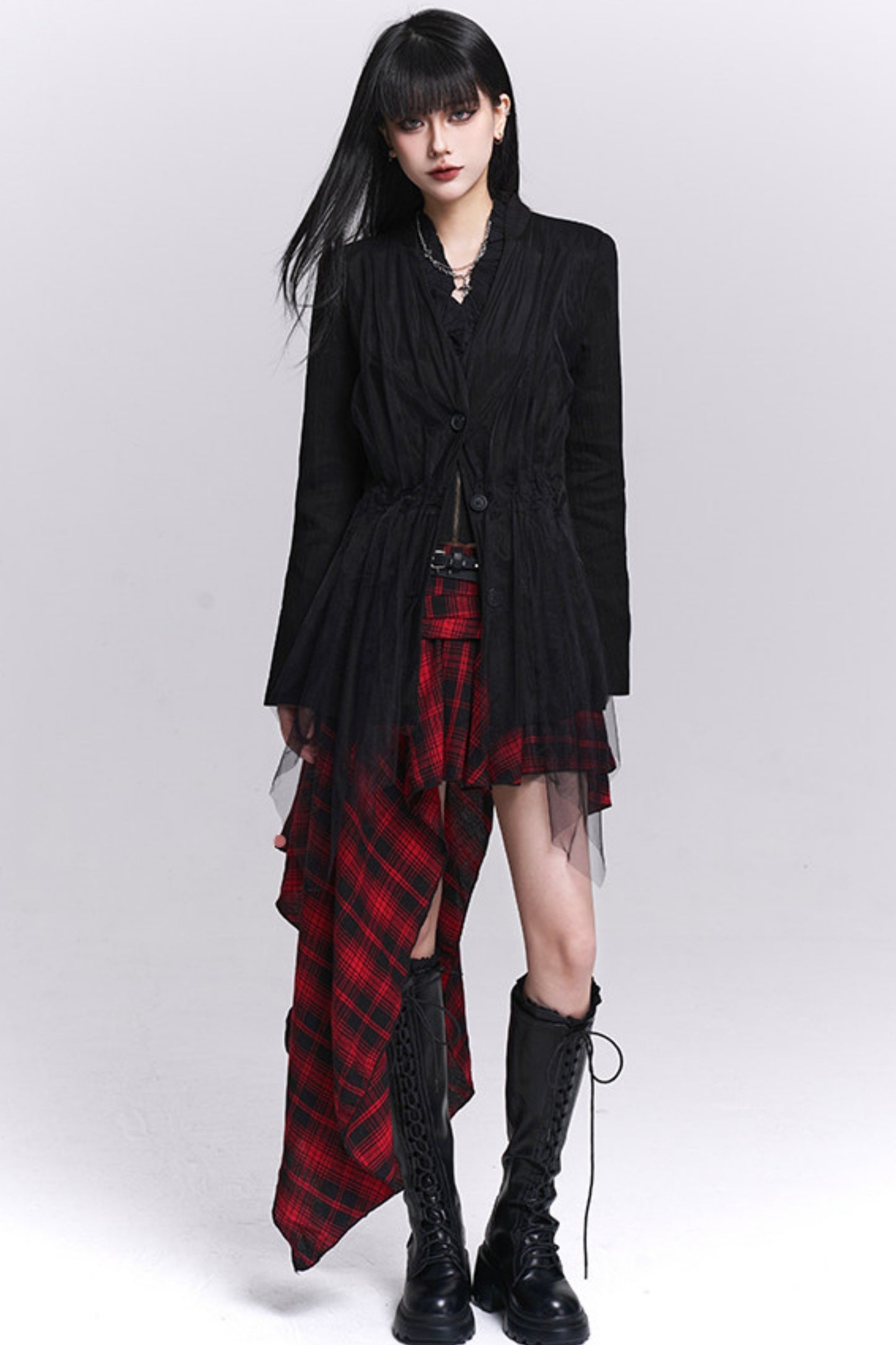 Einzigartiger Schnitt Stil Blazer