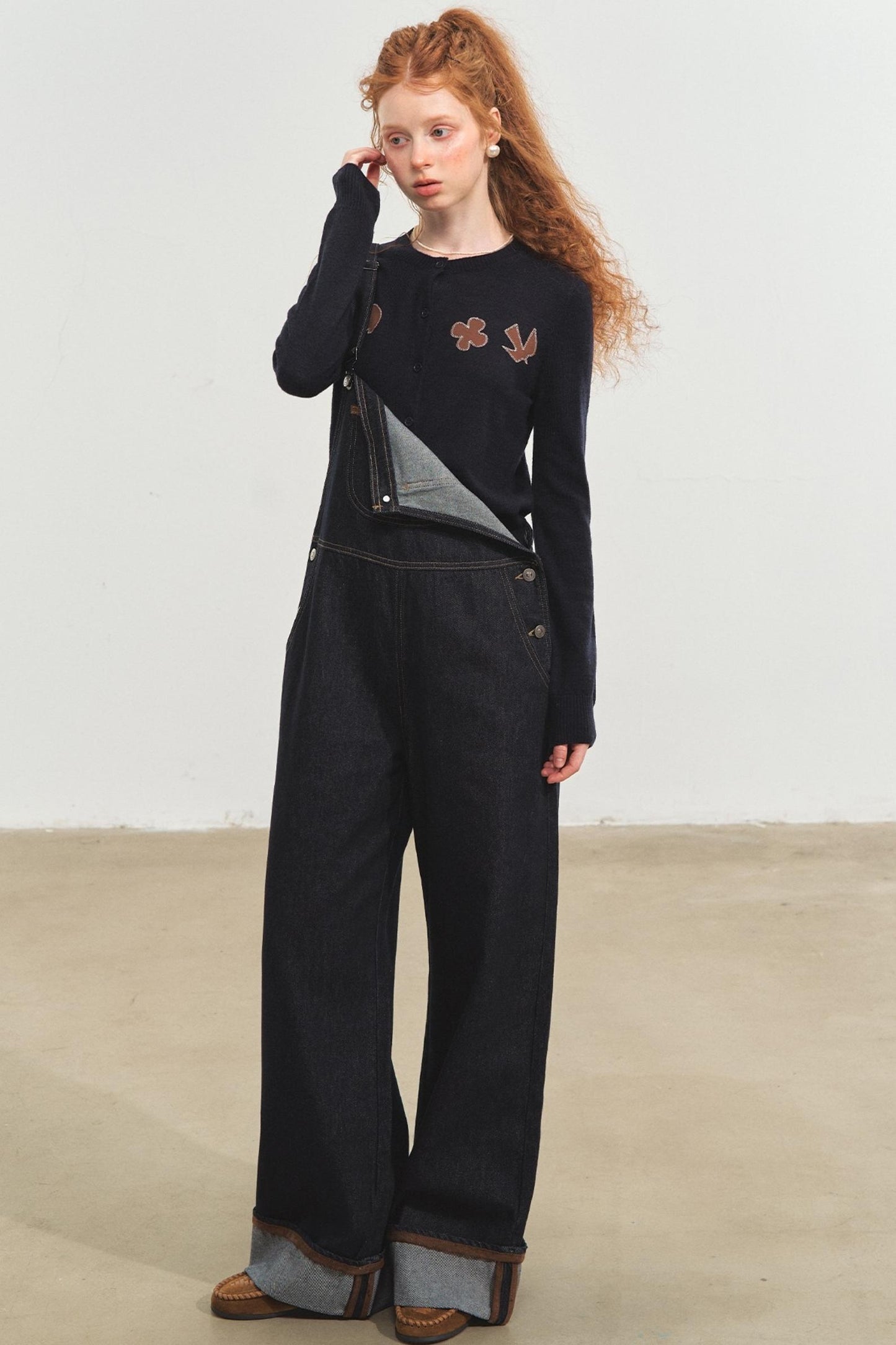 Fun Patch Embroidered Cardigan