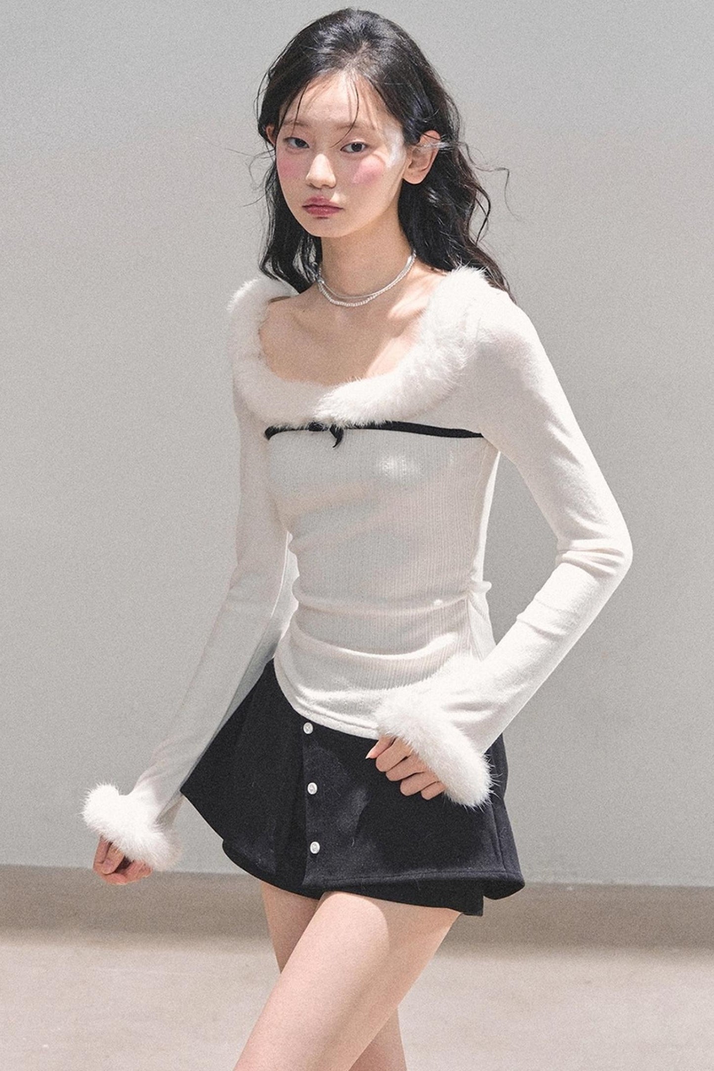 Hidden Moonlight Knitted Top