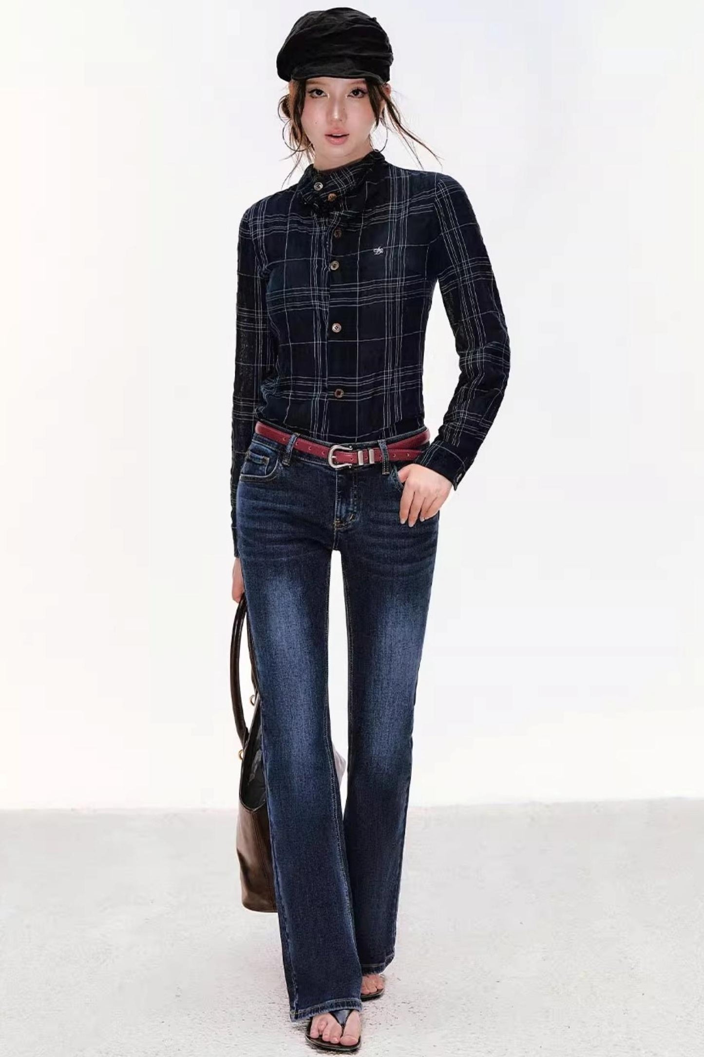 Temperament Waist Slimming Fashion Top