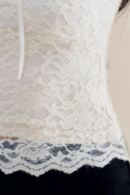 Romantic Fleece V-Neck Long Sleeve T-Shirt