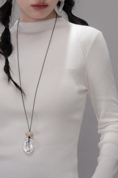 Bright Moon Wool Base Layer Top