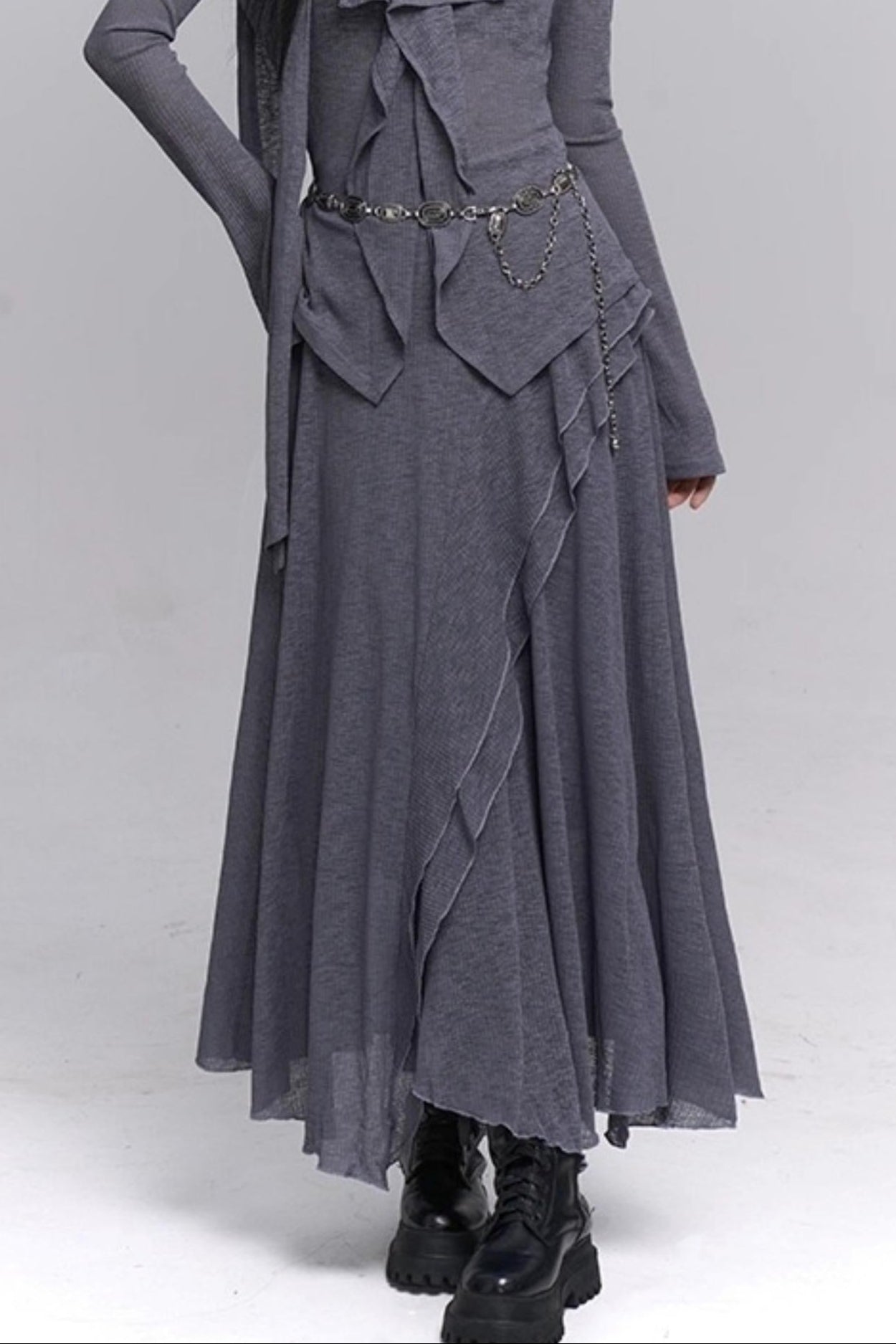 Autumn Korean Suit Skirt Set-Up