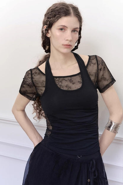 Shadow Lace Tee