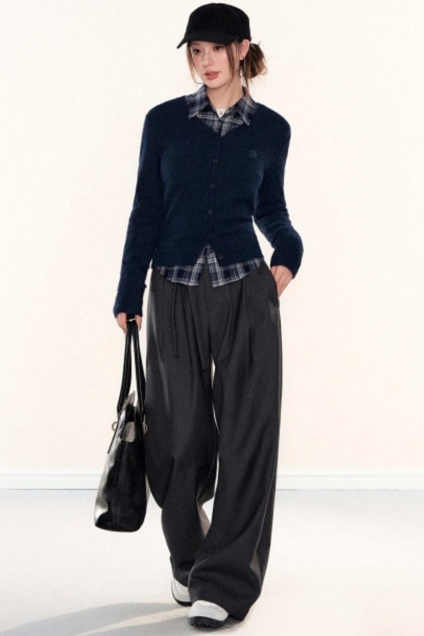 Slim-Fit Knitted Cardigan