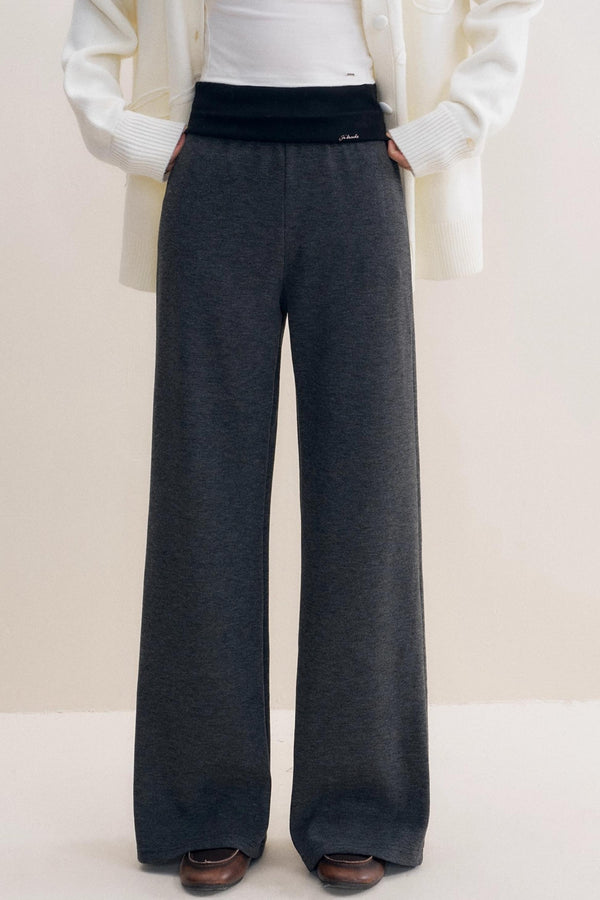 Blokette Loose Knit Trousers