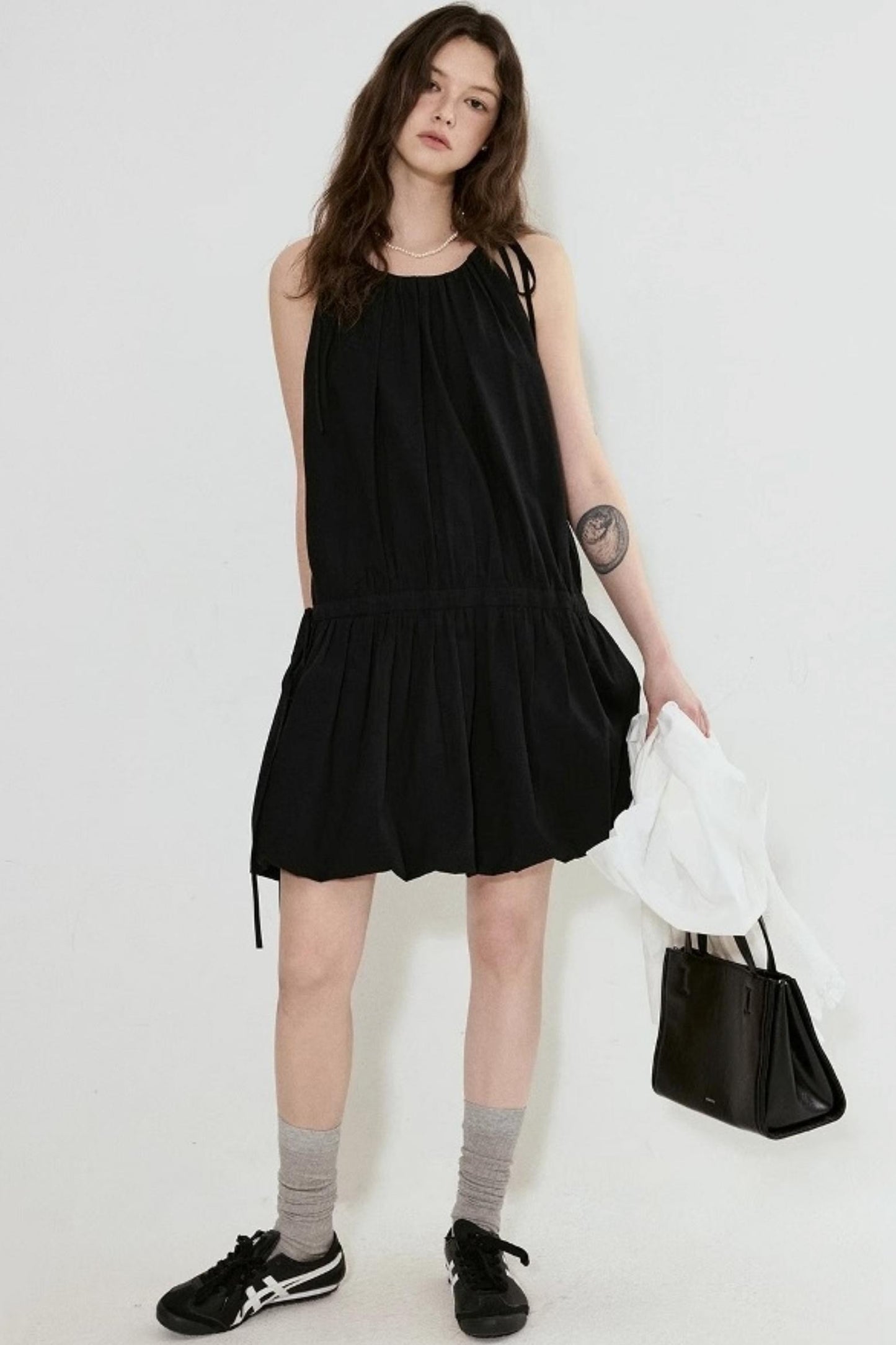 Three-Dimensional Halter Dress