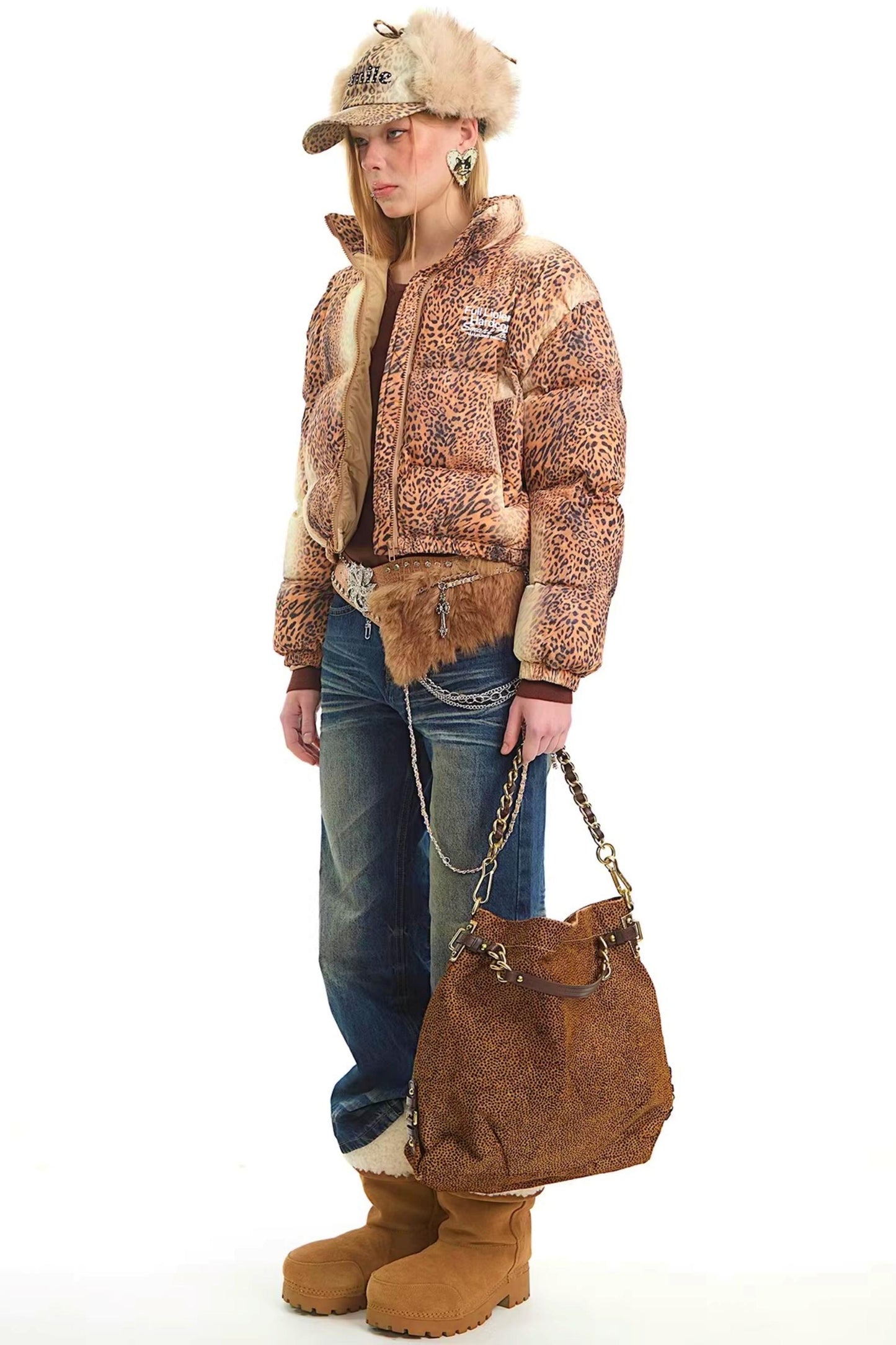 Retro Leopard Cotton Jacket