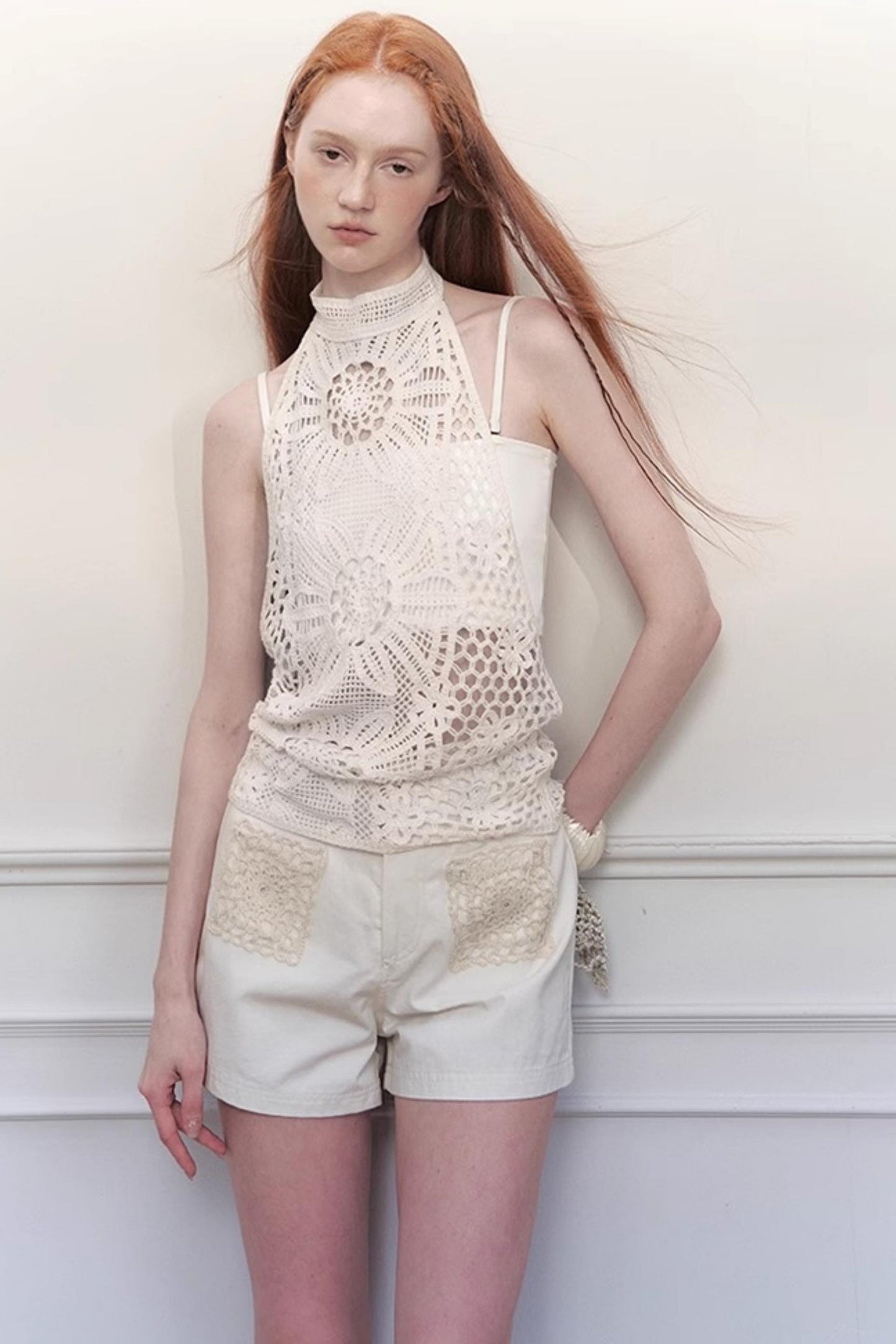 Hollow Knit Tank Top