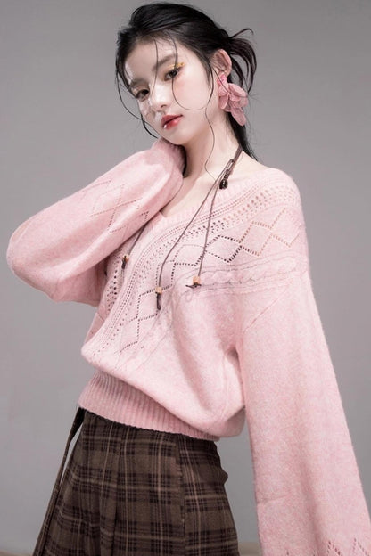 Rose Hollow Two-Piece Set