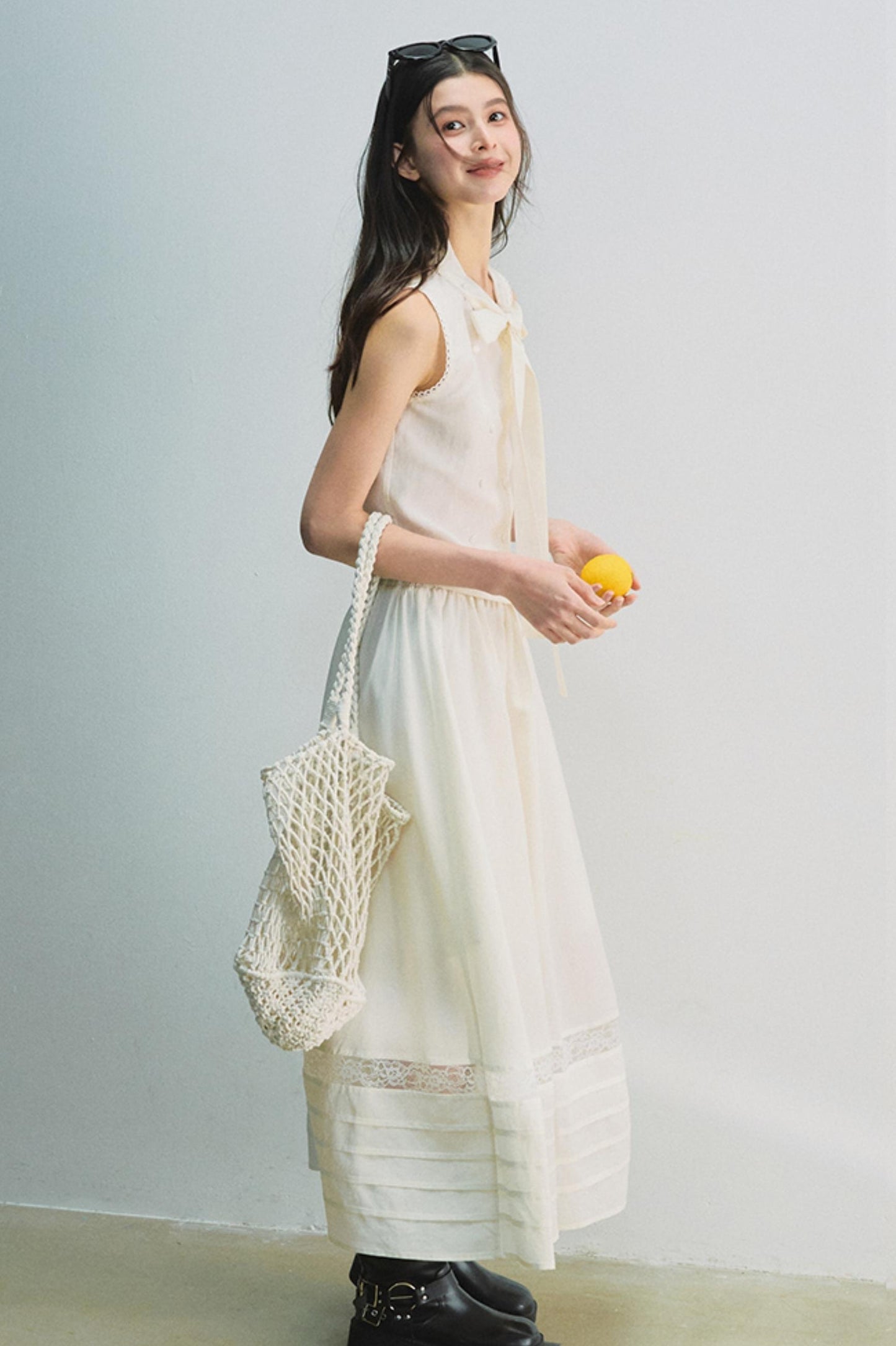 Elegant White Lace Set