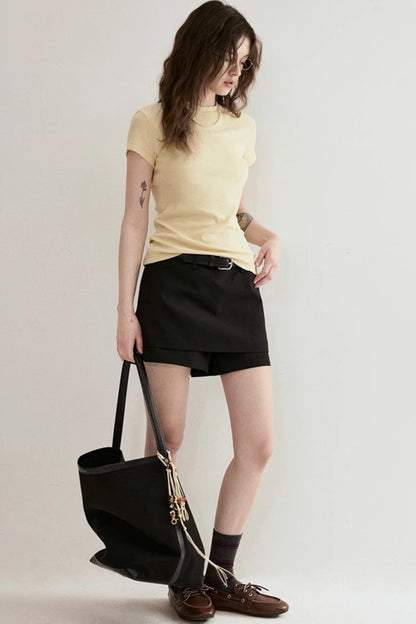 Macaroon Minimalist Tee