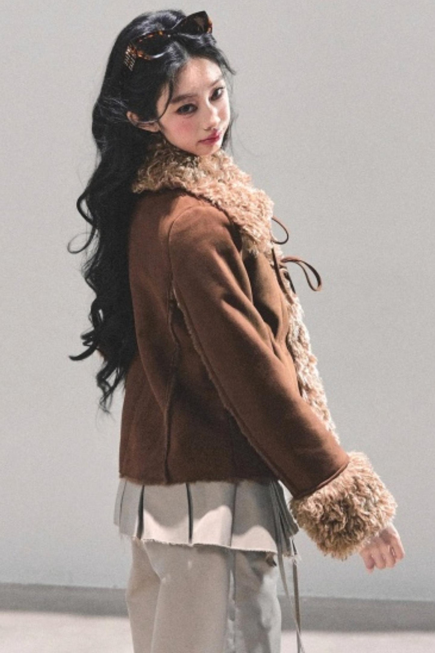 French Winter Fur Coat