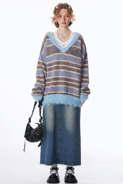 Gentle Vintage Stripe Sweater